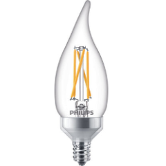Philips 4.5w 2700K E12 B11 Light Bulb