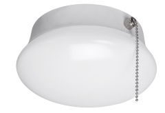 11.5W Cool White 7-Inch Pull-Chain Ceiling Fixture