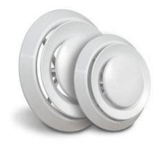 Boflex 6" Plastic Round Diffuser - White