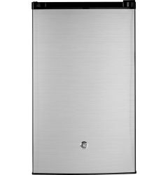 GE 4.4 Cu. Ft. 20" CleanSteel Compact Refrigerator Exterior