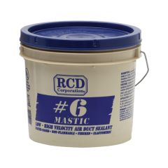 RCD #6 1 Gallon Mastic Duct Sealing Bucket - 106001, sealant, weatherization 