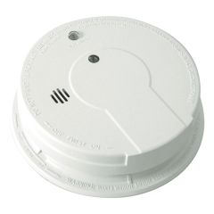 Kidde 120V AC Wire-In Smoke Alarm with Battery Backup and Smart Hushi 12040, smoke alarm 