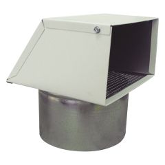 6 inch white ventilation hood, ventilation accessories, ventilation supplies