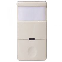 Intermatic Ivory Occupancy Sensing Switch detects motion in room, automatically turning the lights on when someone enters and off when they leave to save energy