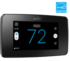 Emerson Sensi Touch 2 Smart Thermostat - Black