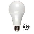 Newleaf 8w 5000K A19 Bulb 50-Pack