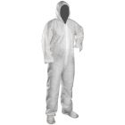 Enviroguard hooded disposable coveralls wit boot covers 3X