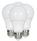 Satco 9.5 Watt A19 LED Bulb Pack (4)