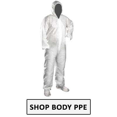 Shop body PPE - Protective hooded coveralls for a variety of industries