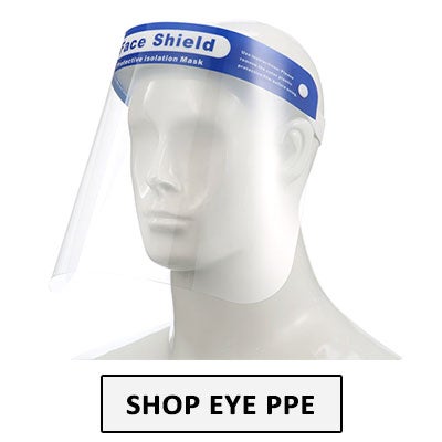 Shop clear face shields - Eye and face PPE for Covid and work