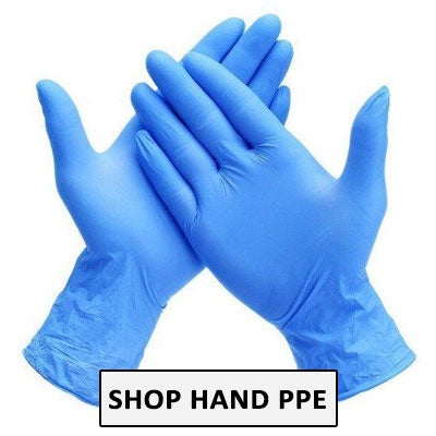 Shop hand PPE - Protective disposable gloves for commercial and home use